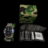 BAPE | BAPEX Type-1 Stainless Steel Watch (Navy/Black)