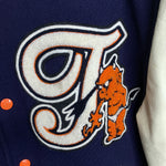 TEDMAN'S | 2006 LUCKY DEVIL Varsity Jacket (Blue/Orange) | 40 (M~L)