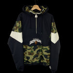 BAPE x STARTER | 1st Camo Black Label Pullover Jacket | L