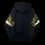 BAPE x STARTER | 1st Camo Black Label Pullover Jacket | L