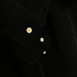 BAPE | 90's Corduroy Button-Down Shirt (Black) | XL