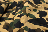 BAPE | OG 1st Camo Fur-Hooded Down Jacket (Yellow) | M