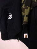 [DS!] BAPE | 1st Camo Sleeve Full Zip Shark Hoodie | L