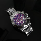 BAPE | BAPEX TYPE 3 Watch (Purple Camo/Silver)