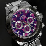 BAPE | BAPEX TYPE 3 Watch (Purple Camo/Silver)