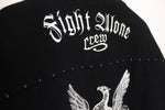 NEIGHBORHOOD | '06 "FIGHT ALONE" Studded Wool Varsity Jacket | L