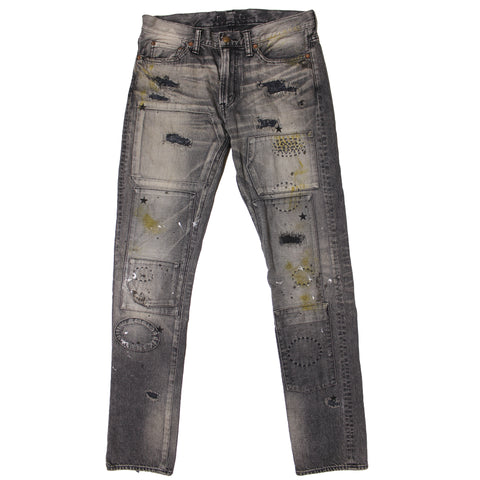 MIHARAYASUHIRO | '11SS Patchwork Denim (Gray) | S (30)