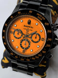 BAPE | BAPEX Type 3 Watch (Black/Orange)