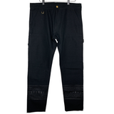 MASTERMIND x CARHARTT | Double Front Work Pants (Black/Black) | 34