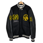 NEIGHBORHOOD x BBC | "NBHDBBC" Varsity Jacket (Black/Yellow) | L