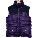 FACETASM | Multi-Pocket Zip Down Vest | 4 (XL)