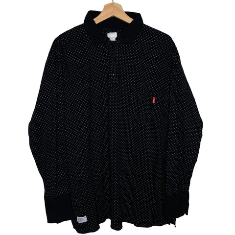 W)TAPS | Micro Dot L/S Polo Shirt | L