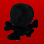 MASTERMIND JAPAN | 2013 SKULL KID Plush Toy (Black) | 10"