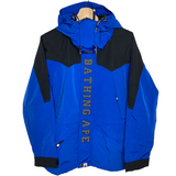 BAPE | 3M Logo Snowboard Jacket (Blue/Black) | M