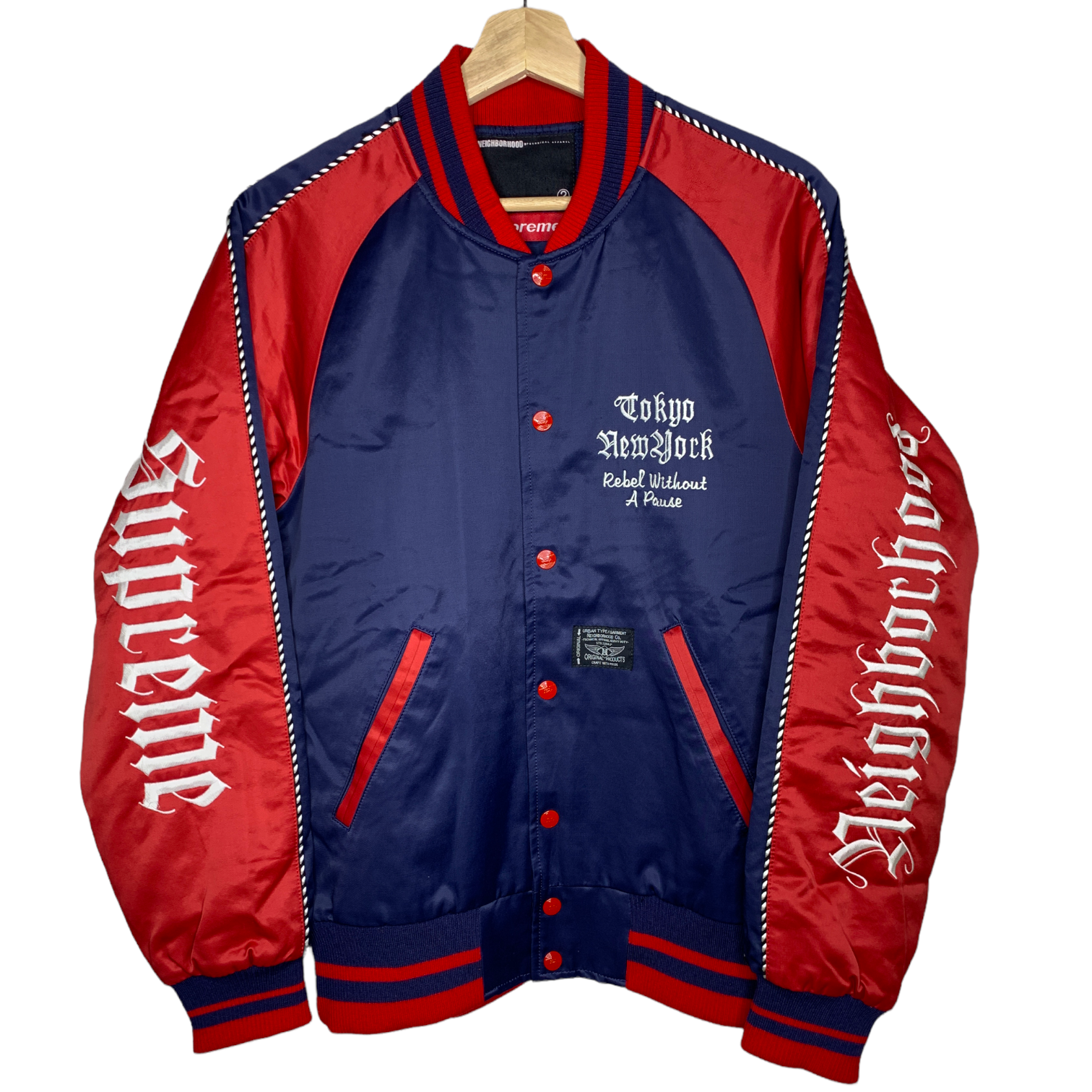 Supreme wool jacket☆neighborhood Supreme Wool N-2B Jacket (FW18) - $398