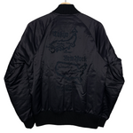 SUPREME x NEIGHBORHOOD | Satin Baseball Jacket (Black) | S