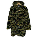 BAPE | OG Boa Fleece 1st Camo Duffle Coat (Green) | M