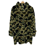 BAPE | OG Boa Fleece 1st Camo Duffle Coat (Green) | M