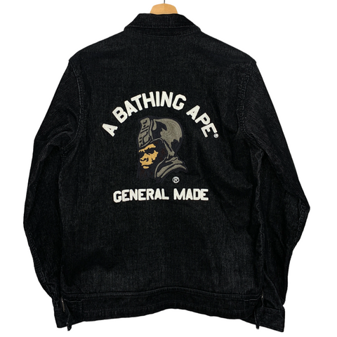 BAPE | Aoyama Exclusive Generals Corduroy Jacket (Black) | M