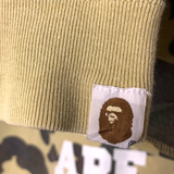 BAPE | OG 1st Camo College Logo Crewneck Sweatshirt (Yellow) | L