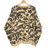 BAPE | OG 1st Camo College Logo Crewneck Sweatshirt (Yellow) | L