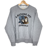 BAPE | Classics Generals Crewneck (Gray) | S