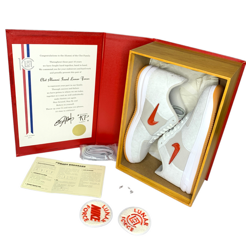 NIKE x CLOT | 2014 Lunar “ Force 1 SP “10th Anniversary” (Special Box) | 9.5